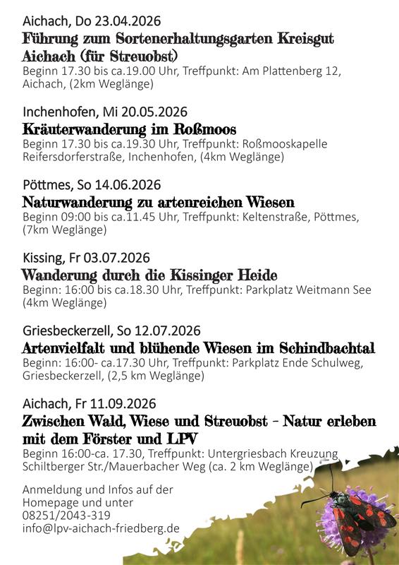 Flyer alle Führungen